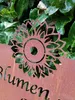 Edelrost Schild Blumengarten Produktbild-Vorschau 2