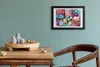 Bild 30x20 MDF-Rahmen, Wandkunst Bunte Muffins Produktbild-Vorschau 2