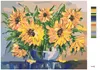 Zuty - Malen nach Zahlen - SONNENBLUMEN IN EINER VASE, Produktbild-Vorschau 3