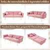 Merax 2-Sitzer Schlafsofa mit Schlaffunktion und Produktbild-Vorschau 6