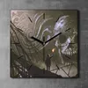 Coloray Uhr auf Leinwand 30x30 cm Wand Uhr Dekoration Produktbild-Vorschau 2