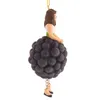 Rosemarie Schulz Weintrauben-Mädchen Hängefigur Dunkelblau Produktbild-Vorschau 4