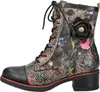Laura Vita Stiefelette Stiefelette Leder/Textil Produktbild-Vorschau 2