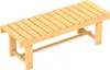 Outsunny Gartenbank 2-Sitzer Sitzbank Holzbank Gartenmöbel Produktbild-Vorschau 1