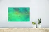 MuchoWow® Poster Aquarell - Grün - Dunkelgrün - Abstrakt Produktbild-Vorschau 5