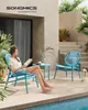 SONGMICS Balkonmöbel, 3er Set, Gartenmöbel-Set, mit Tisch, Produktbild-Vorschau 3