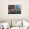 Malen nach Zahlen mit einem Rahmen Arcane Isha 50x40 cm Produktbild-Vorschau 2