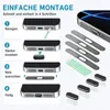 USB-C Staubschutz Set für iPhone 15 16 17, Ladeport Produktbild-Vorschau 2