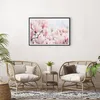 Gerahmtes Poster - Schwarzer Rahmen - Magnolie Blumen Rosa Produktbild-Vorschau 6