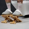 Relaxdays Toilettenhocker, 2-teilig, Stuhlgang Produktbild-Vorschau 3