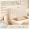 Kopfteilbezug 180 cm beige waschbar rutschfest Productafbeelding-voorbeeld