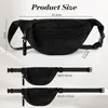 Aucuu Belt Bag Cord Dámy malé Fanny Pack Crossbody Bag Náhled obrázku produktu 2