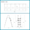 Ocelový rám nadzemního bazénu 4,27 m x 1,22 m Set Náhled obrázku produktu 17