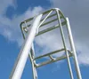 Niwaki Aluminium 3-Holm-Gartenleiter Silber 190x125x243 cm Produktbild-Vorschau 8