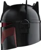 A black and red helmet, likely a collectible or costume accessory, is shown from the side against a white background. Anteprima dell’immagine prodotto