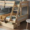 Etagenbett Vitalispa Everest Naturholz 120x200 / 80x200 cm Produktbild-Vorschau 5