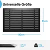 Fußmatte außen 50x80 cm mit schwarzem Aluminium Rand für Produktbild-Vorschau 5