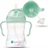 A baby bottle with a straw and lid, presented against a white background. Produktbild-Vorschau