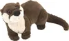 A plush toy river otter on a white background. Náhľad obrázku produktu