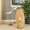 Deko  LATERNE "ZYA" |  Bambus | Natur Windlicht | Größe: 70 Produktbild-Vorschau 3