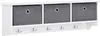 Wandgarderobe Horsens 100x20x30cm mit 3 Aufbewahrungsboxen Produktbild-Vorschau 7