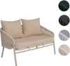 Aluminium-Gartenbank MCW-P90, Gartensofa Sitzbank Outdoor, Produktbild-Vorschau 9