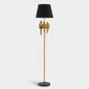 Lampadaire Perroquet - Lampe Sur Pied E27 En Métal Doré Et Voir les images du produit 7