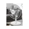 A white electric fan is shown on a glass table. Anteprima dell’immagine prodotto