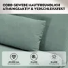 COMHOMA Sofa Schlafsofa mit Schlaffunktion, Klappsofa, Produktbild-Vorschau 3