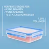 EMSA CLIP & CLOSE FRISCHHALTEDOSEN, Box, Rechteckig, Produktbild-Vorschau 2