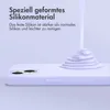 Accezz Liquid Silikoncase iPhone 13 Mini - Violett Produktbild-Vorschau 2