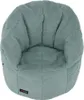 A teal-colored beanbag chair. Náhľad obrázku produktu
