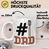 Gitarrenspieler Nummer 1 Dad Vater Tasse Geschenk Gitarre Produktbild-Vorschau 3
