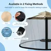 Moskytiéra pro 250-300 cm slunečník a altán, síť proti Náhled obrázku produktu 3