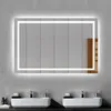 LED Badspiegel Badezimmerspiegel 100x60 mit Beleuchtung Produktbild-Vorschau 1