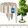 KOTARBAU® Bordure Jardin Exterieur Bois 200 x 10 cm Cloture Voir les images du produit 1
