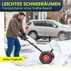 MASKO® Schneeschaufel auf Rädern höhenverstellbar - 5-Fach Produktbild-Vorschau 9