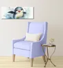 Wallario Premium Leinwandbild Pinguin in Aquarell in Größe Produktbild-Vorschau 2