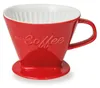 Creano Porzellan Kaffeefilter (rot), Filter Größe 4 für Produktbild-Vorschau 1