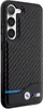A black phone case with a carbon fiber texture and BMW M branding. Anteprima dell’immagine prodotto