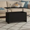vidaXL Konferenční stolek černý 102x55,5x52,5 cm Materiál Náhled obrázku produktu 2