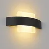 ZMH LED lampa ścienna ciepła biała wewnętrzna lampa ścienna Podgląd zdjęcia produktu 1
