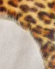 BELIANI Koberec s leopardím vzorom hnedý Umelá kožušina Náhľad obrázku produktu 5