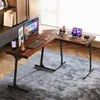 Rohový Počítačový Stôl 148 Cm – Moderný, Industriálny | Náhľad obrázku produktu 5