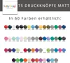 BabySnap T5 Druckknöpfe (12,4mm) matt B06 dunkelbraun Produktbild-Vorschau 6
