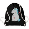 Mr. & Mrs. Panda Jutebeutel Einhorn Baby - Schwarz - Produktbild-Vorschau 3