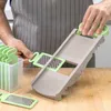InnovaGoods Choppie 6-in-1 klappbare Mandolinenreibe, grün Produktbild-Vorschau 4