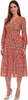 Bonprix Damen Kleid mit V-Ausschnitt und buntem Druck Produktbild-Vorschau 1