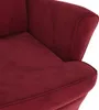 VidaXL 324064, Aksamit, Czerwony, 110 kg, 740 mm, 840 mm, Podgląd zdjęcia produktu 13