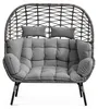 di volio Gartensessel ARCE – grau, Loungesessel Outdoor aus Produktbild-Vorschau 1